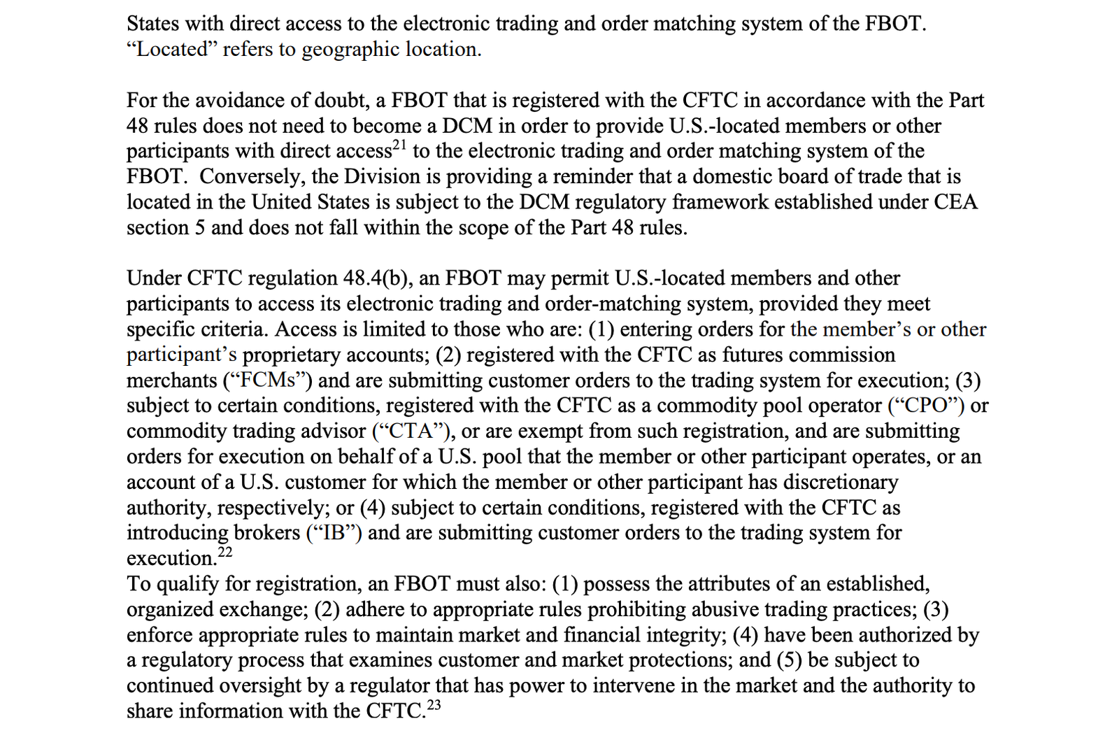 CFTC, 미국 정부, 미국, 암호화폐 거래소