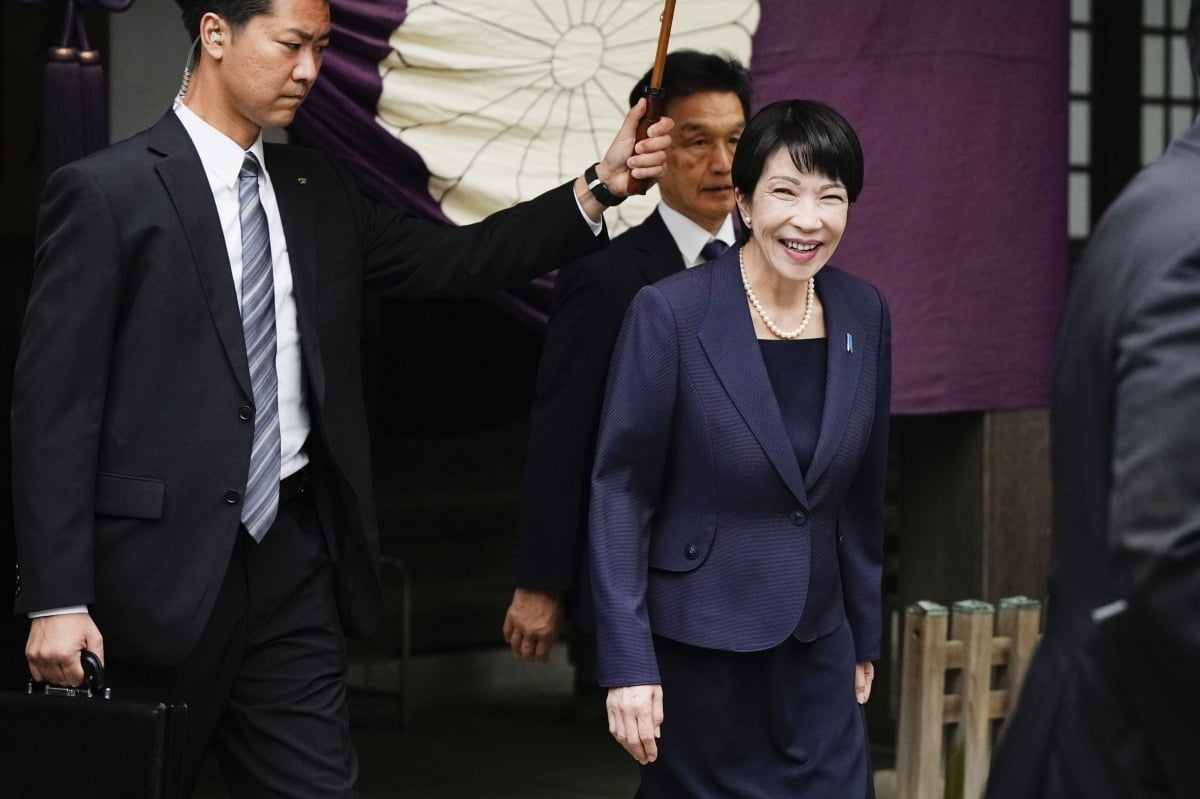 다카이치 사나에 전 일본 경제안보담당상. /사진=연합뉴스