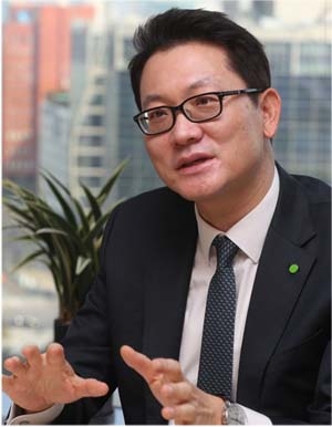 지난 2019년 매일경제와 인터뷰하는 딜로이트 안진 홍종성 당시 신임 대표이사.[사진=이승환 기자]