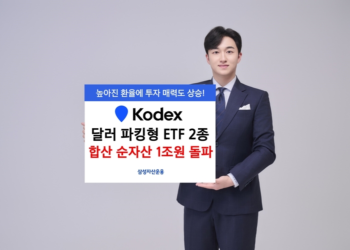 삼성운용 '달러 파킹형' ETF 2종 순자산 1조원 돌파. 사진=삼성자산운용