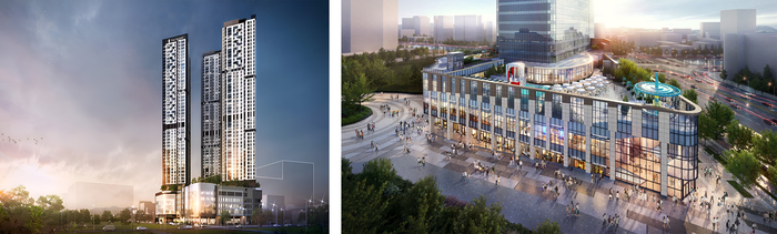 (좌)대구 더샵 센트리엘 스퀘어몰, (우)부산 IFC MALL 부산[사진 출처=CBRE코리아]